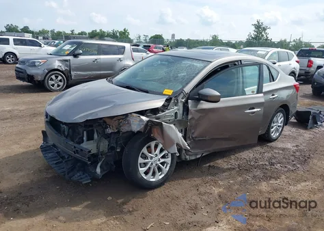 2016 Nissan Sentra Sv из США, поврежденный, VIN 3N1AB7AP9GY334923